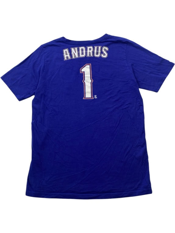 MLB TEAM ATHLETICS T SHIRT GRAPHIC SPORTSWEAR ΜΠΛΕ ΡΟΥΑ UNISEX PRE OWNED L