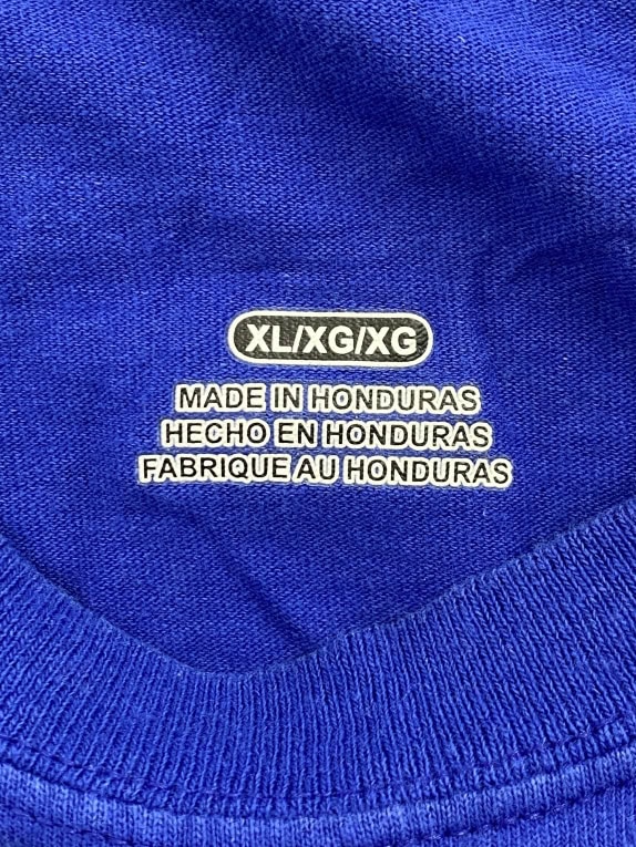 MLB TSHIRT VINTAGE CHICAGO CUBS 2016 WORLD SERIES CHAMPIONS ΜΠΛΕ UNISEX XL preowned