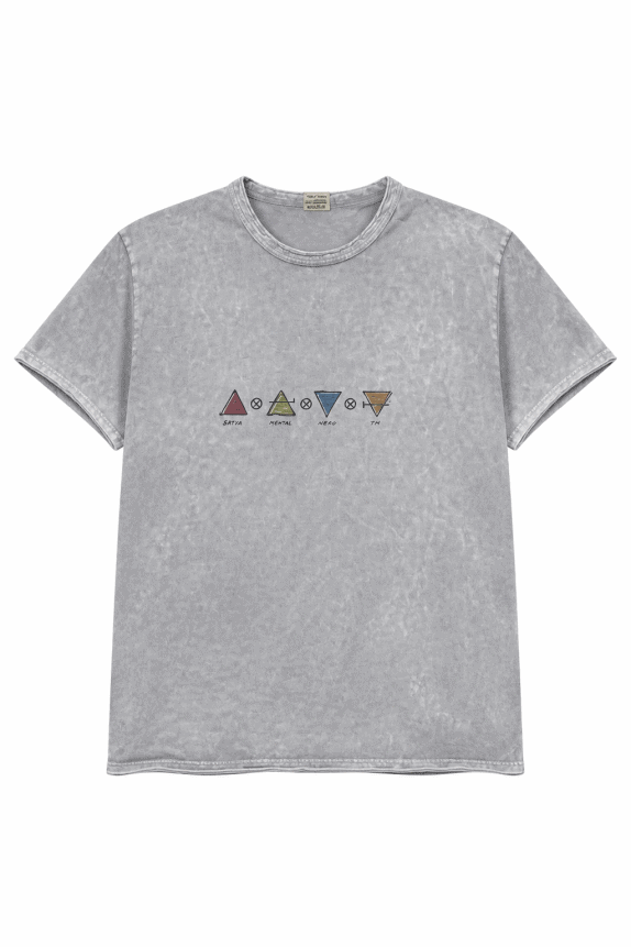 1990s MODUS T SHIRT VINTAGE GRIGIO UOMO PRE OWNED XL