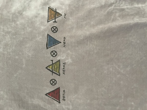 1990s MODUS T SHIRT VINTAGE GRIGIO UOMO PRE OWNED XL