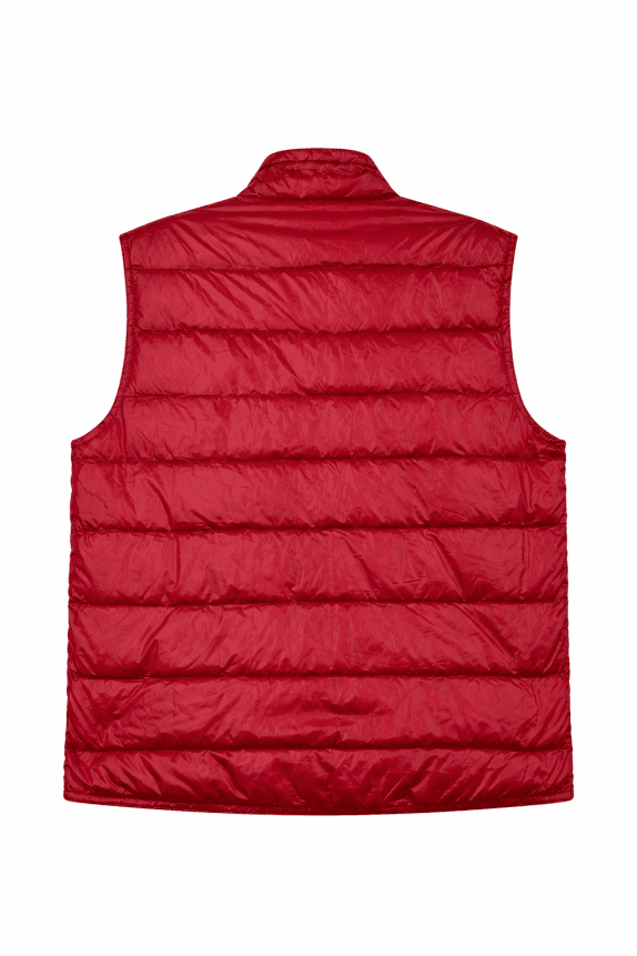 MONCLER VEST CLASSIC RED MEN PRE OWNED M