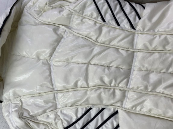 MONCLER PUFFER JACKET CLASSIC OFF WHITE ΓΥΝΑΙΚΕΙΟ PRE OWNED S/M