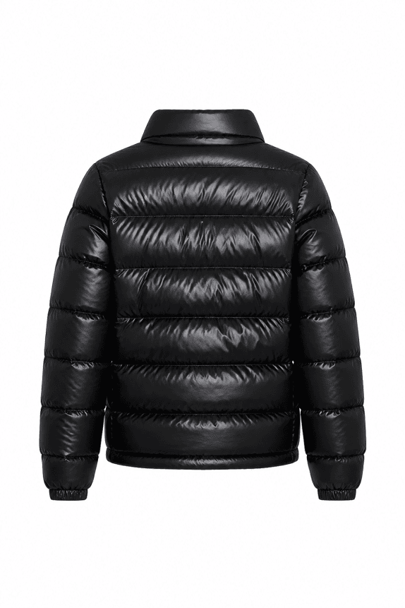 MONCLER GIACCA PUFFER MINIMAL NERO UOMO PRE OWNED L