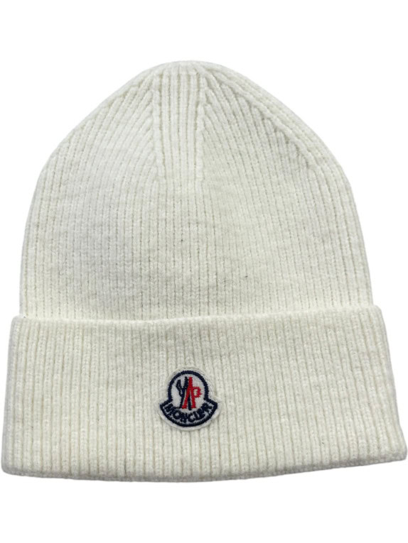 MONCLER ΣΚΟΥΦΟΣ MINIMAL ΚΡΕΜ UNISEX PRE OWNED