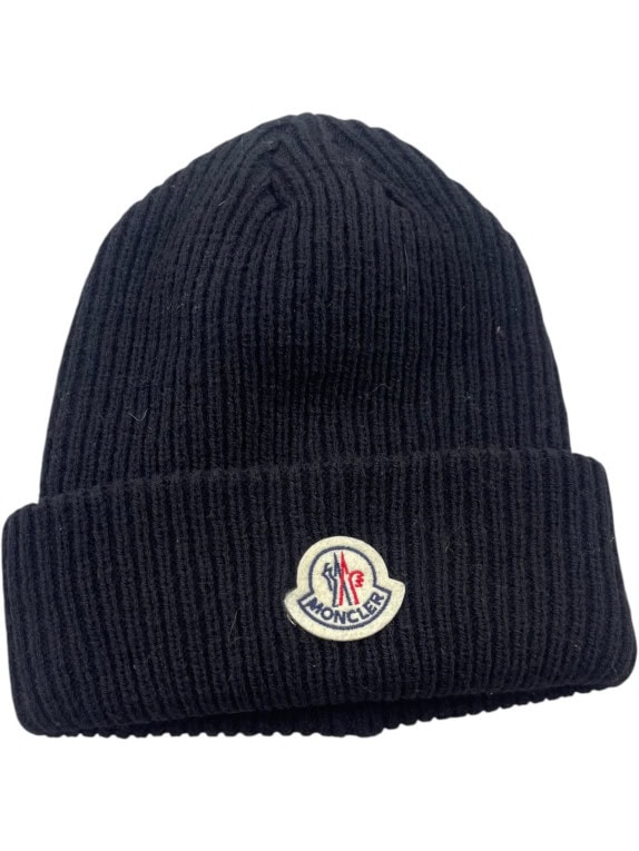 MONCLER ΣΚΟΥΦΟΣ MINIMAL ΜΑΥΡΟΣ UNISEX PRE OWNED