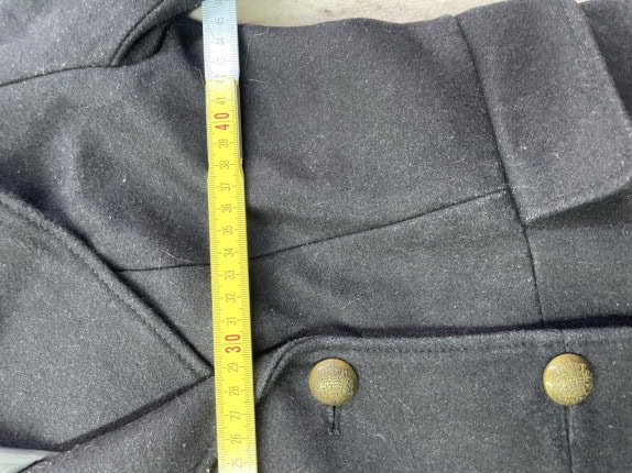 1990s MOSCHINO COAT CLASSIC BLACK WOMEN PRE OWNED S