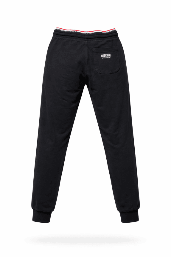 MOSCHINO JOGGER STREETWEAR NERO UOMO PRE OWNED S