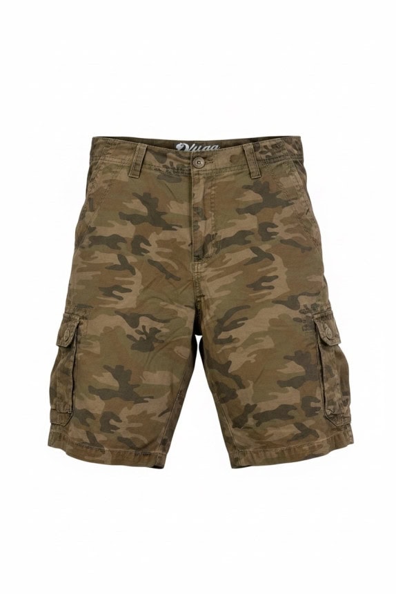 MOSSIMO ΒΕΡΜΟΥΔΑ CARGO UTILITY OLIVE CAMOUFLAGE ΑΝΤΡΙΚΟ PRE OWNED M