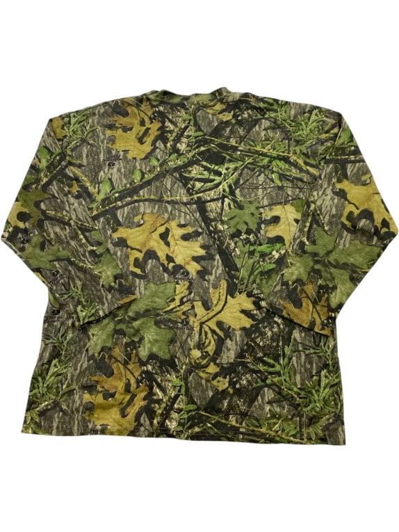 MOSSY BIRCH ΜΑΚΡΥΜΑΝΙΚΗ ΜΠΛΟΥΖΑ CAMOUFLAGE ΠΡΑΣΙΝΟ ΑΝΤΡΙΚΟ PRE OWNED XL