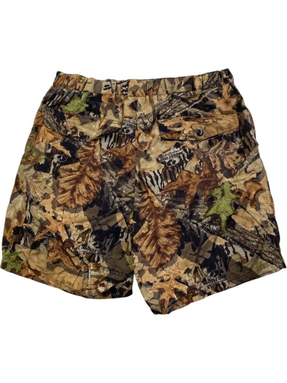 MOSSY OAK CARGO SHORTS UTILITY CAMO MENS PRE OWNED M