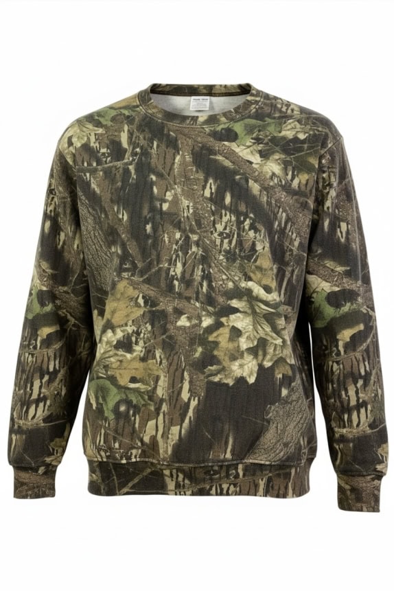 MOSSY OAK Μπλούζα Φούτερ Camo Pattern All-Over Print UNISEX  L