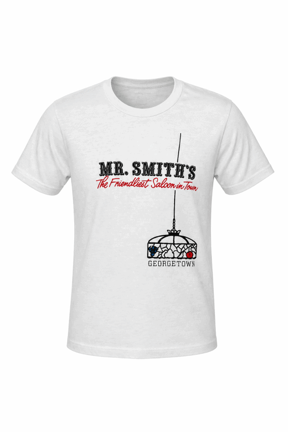1980s MR SMITHS GRAPHIC TEE ΛΕΥΚΟ ΑΝΤΡΙΚΟ PRE OWNED XS
