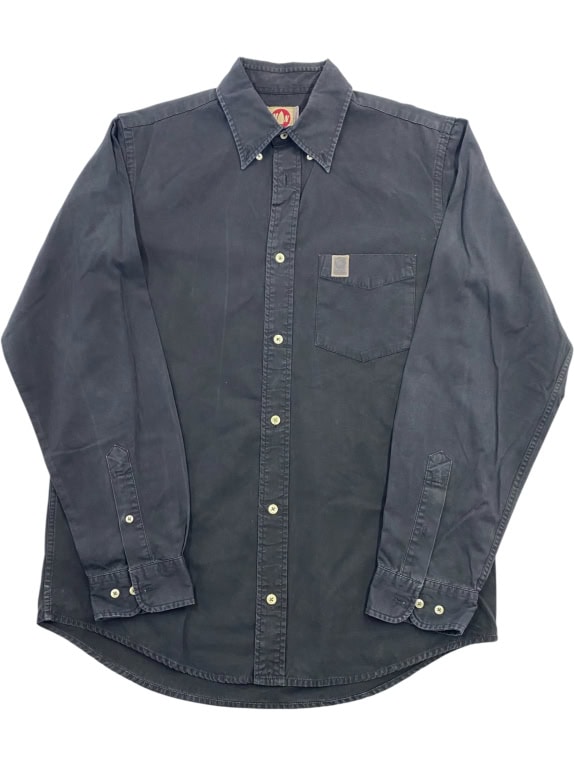 MURPHY & NYE Camicia regular fit con logo Sailmakers nera da uomo L