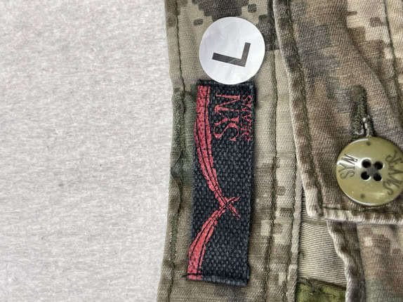 SYN JEANS CARGO SHORTS CAMO ΚΑΦΕ ΑΝΤΡΙΚΟ PRE OWNED L