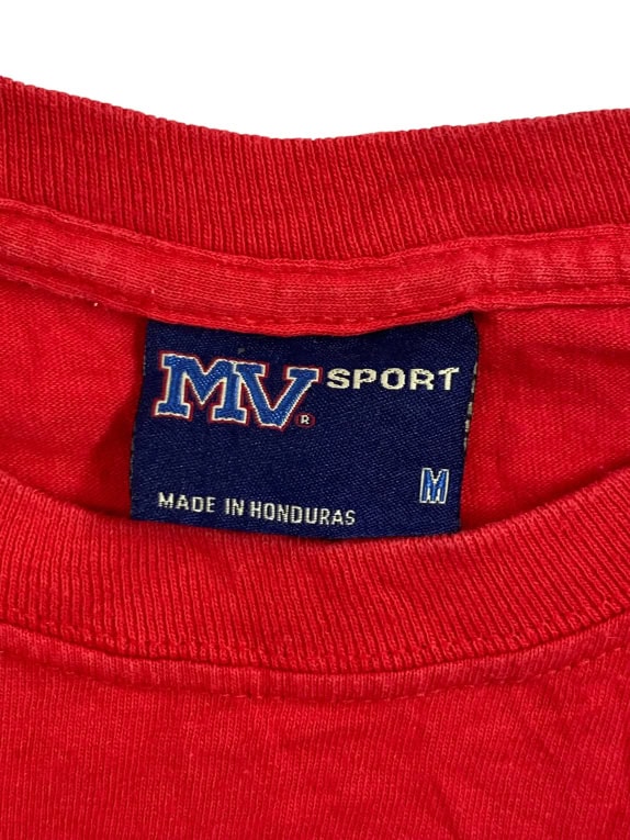 MV SPORT LONG SLEEVE T-SHIRT MSU DENVER LOGO RED UNISEX M