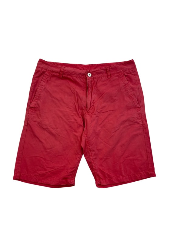 NAPAPIJRI BERMUDA SHORTS LOGO RED UNISEX M