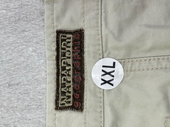 NAPAPIJRI CARGO SHORTS UTILITY BEIGE ΑΝΤΡΙΚΟ PRE OWNED XXL