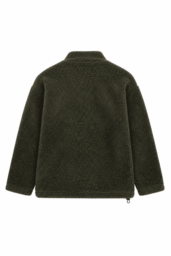 NAPAPIJRI FLEECE JACKET MINIMAL OLIVA UOMO PRE OWNED M/S