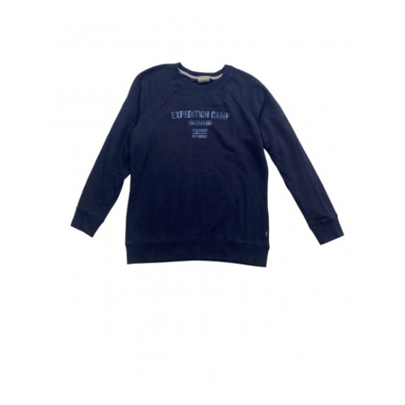 NAPAPIJRI Felpa Sweatshirt Vintage Logo Blu da Uomo M