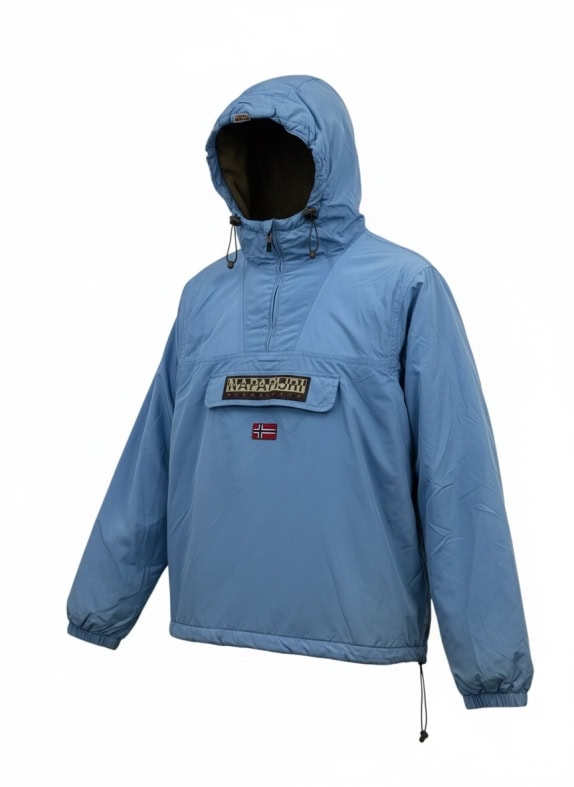 Napapijri Geographic Αντιανεμικό Jacket Μπλε Μέγεθος M