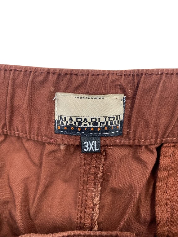 Napapijri Geographic Cargo Pantaloni Outdoor Marrone da Uomo 3XL