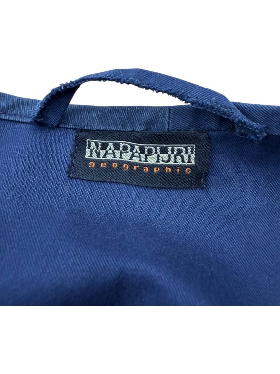 NAPAPIJRI GEOGRAPHIC GILET UOMO BLU S