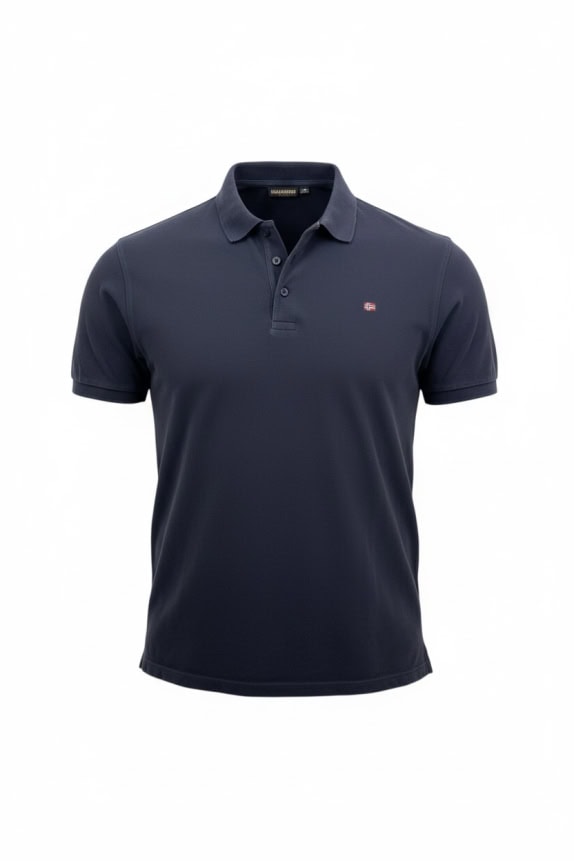 NAPAPIJRI POLO ΜΠΛΟΥΖΑ CLASSIC ΜΕ ΛΟΓΟΤΥΠΟ ΝΑΥΤΙΚΗ ΣΗΜΑΙΑ ΜΠΛΕ ΑΝΔΡΙΚΗ XXL