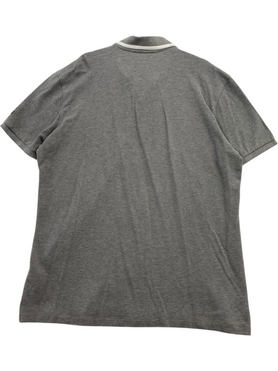 NAPAPIJRI Polo con logo grigia da uomo XXL