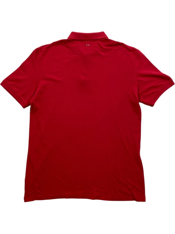 NAPAPIJRI POLO SHIRT WITH LOGO RED MEN'S L