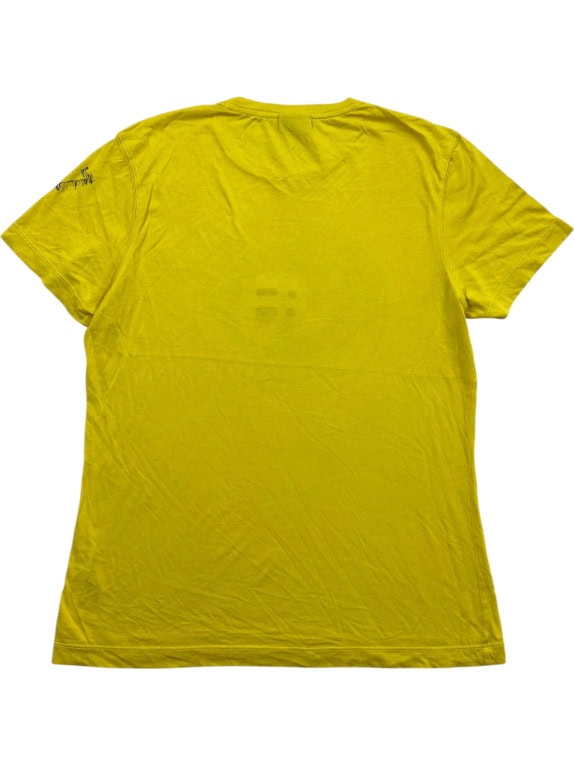 NAPAPIJRI T-SHIRT EXPEDITION EXPERIENCE LOGO GIALLO UOMO M