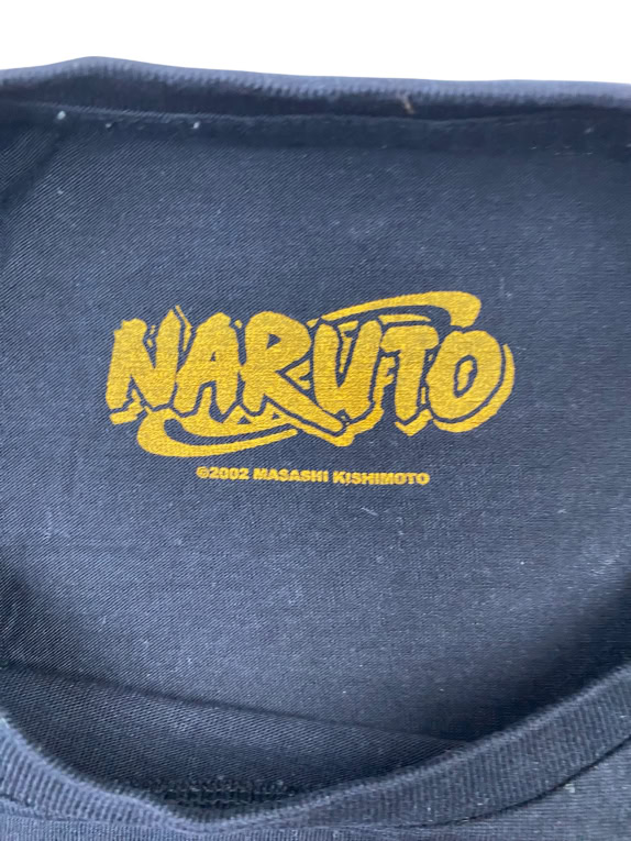 NARUTO T-SHIRT VINTAGE AKATSUKI ITACHI BLACK ΑΝΔΡΙΚΟ L