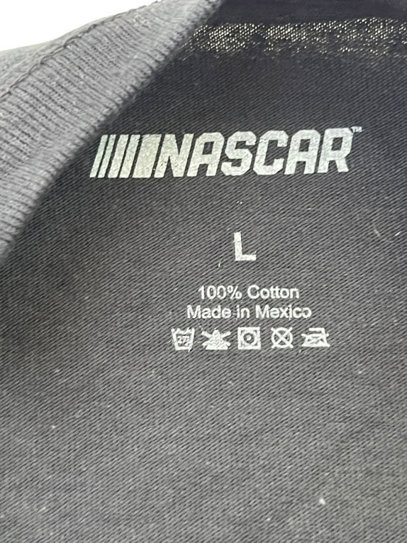 NASCAR AUSTIN DILLON GRAPHIC TEE RACING BLACK UNISEX PRE OWNED L