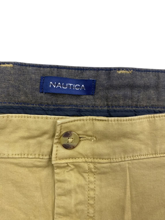 Nautica Pantaloni Cargo Casual Cachi da Uomo 4XL (W42)