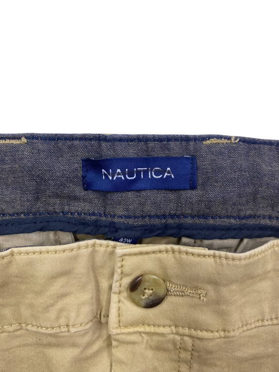 NAUTICA Παντελόνι Cargo Casual Μπεζ Ανδρικό 4XL