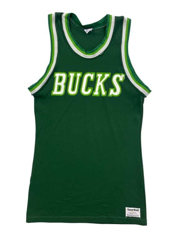 NBA BUCKS Basketball Jersey Vintage Logo Πράσινο Ανδρικό S