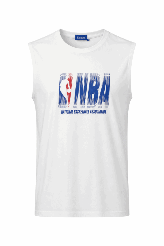 NBA GRAPHIC TEE SPORTSWEAR WHITE UNISEX PRE OWNED L