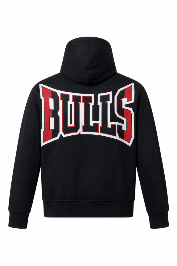 NBA HOODIE GRAPHIC BLACK UNISEX PRE OWNED M