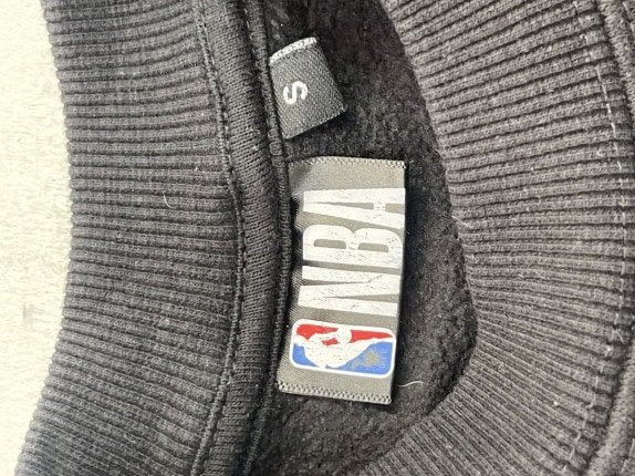 NBA SWEATSHIRT GRAPHIC BLACK ΑΝΤΡΙΚΟ PRE OWNED S