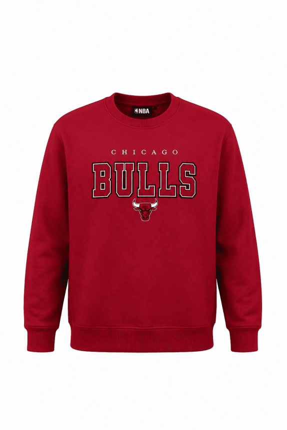 NBA SWEATSHIRT GRAPHIC RED MALE PRE OWNED M