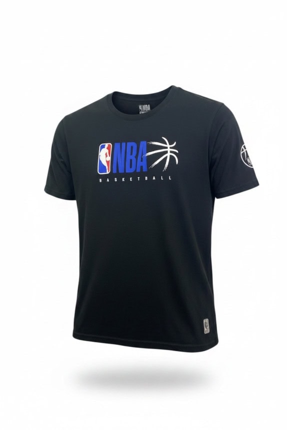 NBA T SHIRT GRAPHIC BLACK ΑΝΤΡΙΚΟ PRE OWNED XL
