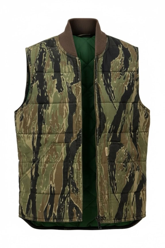 NEET ΚΑΠΙΤΟΝΕ ΓΙΛΕΚΟ VINTAGE WORKWEAR CAMO ΠΡΑΣΙΝΟ ΑΝΤΡΙΚΟ PRE OWNED S