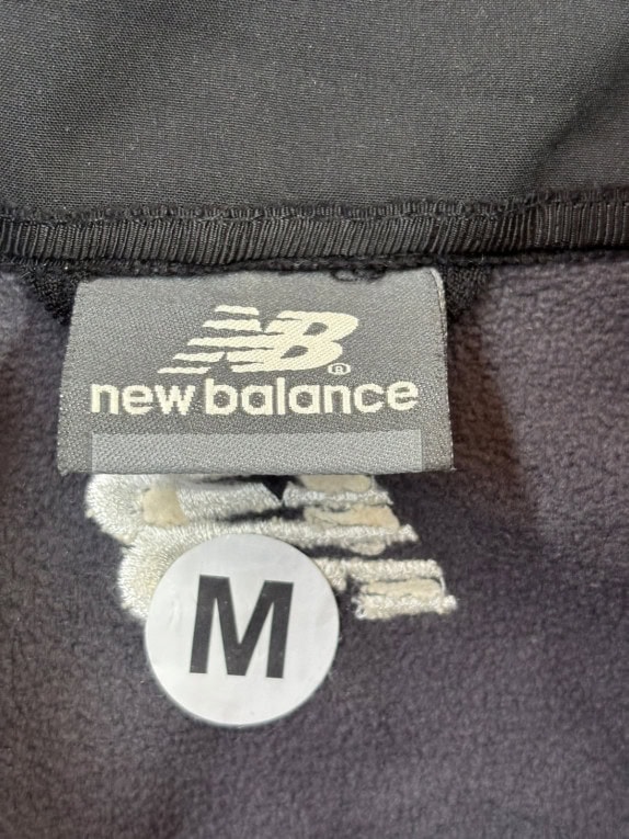 NEW BALANCE TRACK JACKET SPORTSWEAR ΜΑΥΡΟ ΑΝΤΡΙΚΟ PRE OWNED M