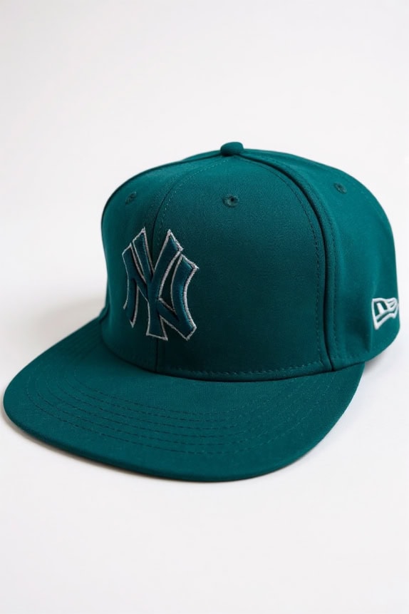 NEW ERA ΚΑΠΕΛΟ 9FIFTY NEW YORK YANKEES STREETWEAR ΚΕΝΤΗΤΟ ΛΟΓΟΤΥΠΟ ΠΡΑΣΙΝΟ (TEAL) ΑΝΔΡΙΚΟ ONE SIZE