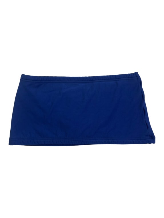 NEW WAVE Minigonna vintage con logo blu XL