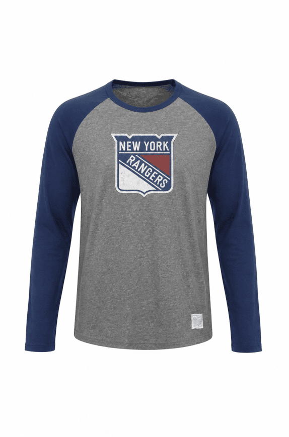 NEW YORK RANGERS GRA. S/S UNISEX PRE OWNED XL