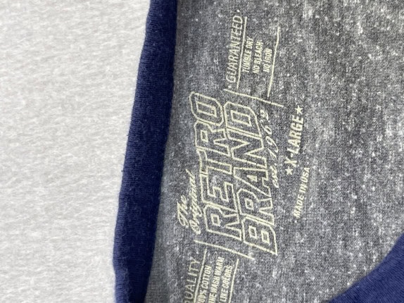 NEW YORK RANGERS GRA. S/S UNISEX PRE OWNED XL