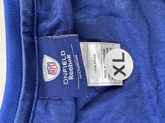 NFL ΑΜΕΡΙΚΑΝΙΚΗ ΦΑΝΕΛΑ ΑΘΛΗΤΙΚΗ ΜΠΛΕ ΑΝΤΡΙΚΟ PRE OWNED XL