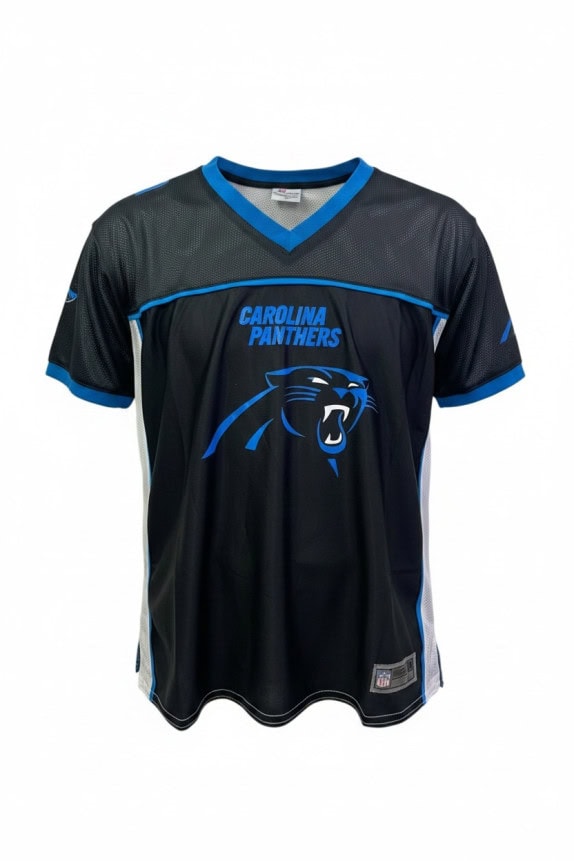 NFL FLAG GREY BLUE JERSEY MENS PRE OWNED