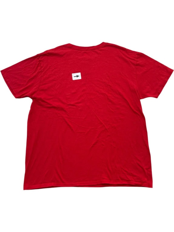 NFL GEAR GRAPHIC TEE SPORTSWEAR RED ΑΝΤΡΙΚΟ PRE OWNED XL