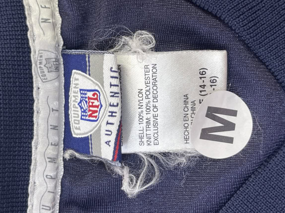 NFL GRAPHIC TEE ATHLETIC NAVY MEN PRE OWNED M